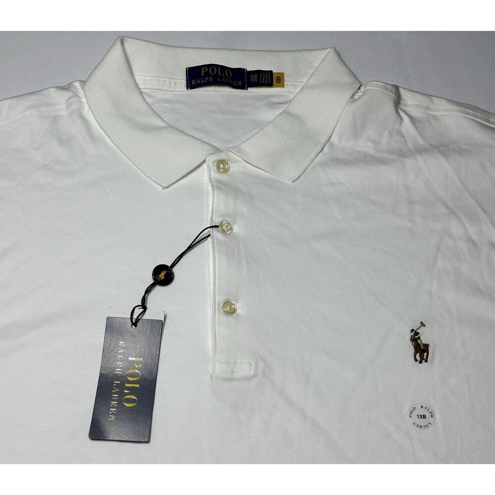 Ralph Lauren Polo Mens 1XB White Shirt Cotton Classic White Pony NWT New